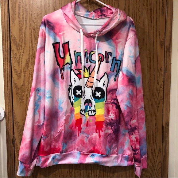 Tops - NEW Hardcore Unicorn Tears Sweatshirt Sweater